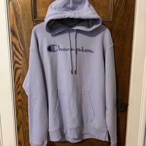 Champion Men's Purple Hoodie